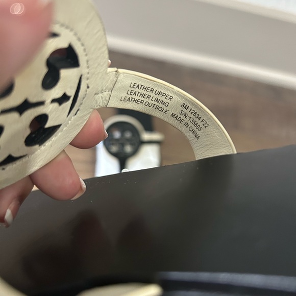 TORY BURCH 
Miller Bombe Square Toe Sandals - Picture 6 of 6